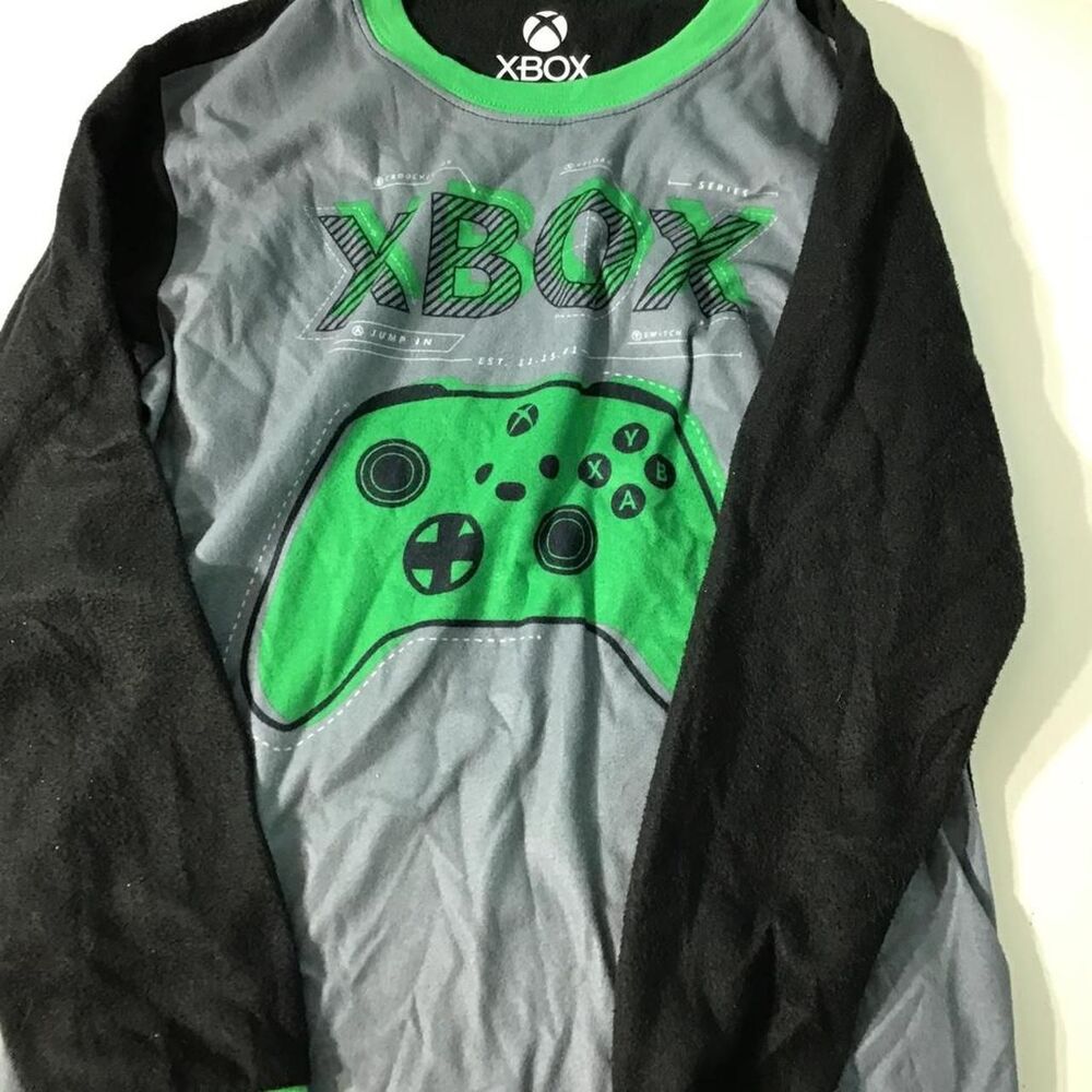 X Box Grey and Black Pajamas